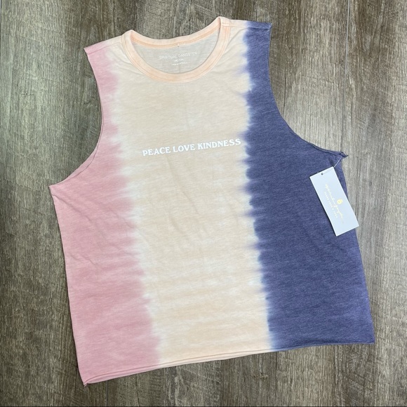 Spiritual Gangster Tie Dye Tank Top Size Medium - Picture 3 of 11